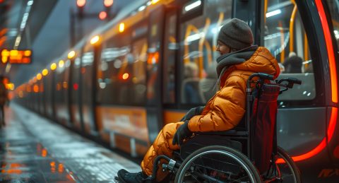 Barrierefreie Bahnsteige