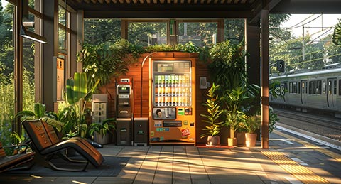 Komfortable Wartezonen für Bahnsteige