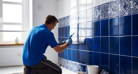 Fliesenlegerarbeiten