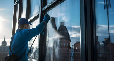 Glasreinigung